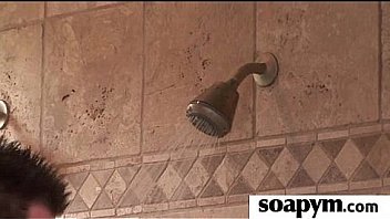 Beautiful masseuse pleasuring her client 18