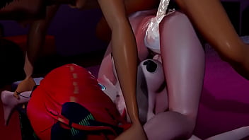 Nino gets fucked while being fucked in a piledriver position Nino gets fucked while being fucked in a piledriver position