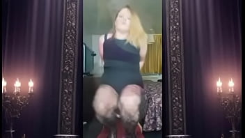 Sexy blonde goddess pussy worship