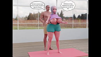 Milf es follada en el yoga 3d