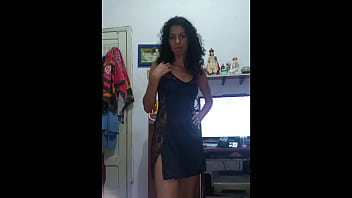 Teasing with the black shirt