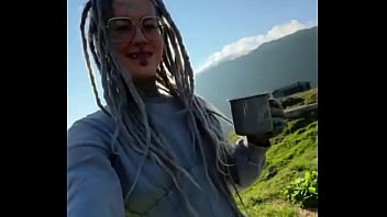 Coffee outside in nature—so beautiful ️ what’s your go to outdoor beverage #outdoorcoffee #naturelovers #co