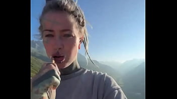 Coffee outside in nature—so beautiful ️ what’s your go to outdoor beverage #outdoorcoffee #naturelovers #co