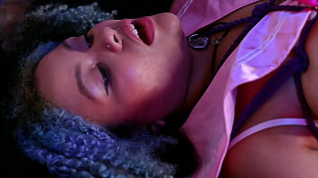 Bbw tied and fucked with a big dildo