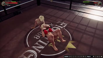 Johnny walker vs melissa nf3d mixed fight mma maledom combat video game recording