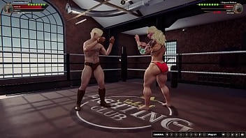 Johnny walker vs melissa nf3d mixed fight mma maledom combat video game recording