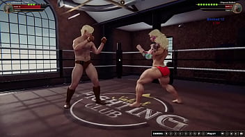 Johnny walker vs melissa nf3d mixed fight mma maledom combat video game recording
