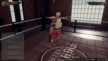 Johnny walker vs melissa nf3d mixed fight mma maledom combat video game recording