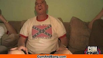 Ebony girl gets slammed by some white dudes 14