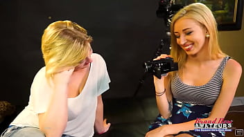 Horny cuties faiths hope and olyssia share a cock to milk and swallow cum