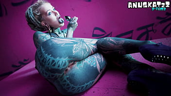 Solo Anal Fisting Toys And Plugs For Tattoo Girl Asshole Streching thumbnail