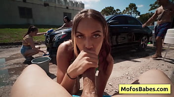 Slutty blondie girl sucking big wet cock and swallow it deep down her throat Slutty blondie girl sucking big wet cock and swallow it deep down her throat