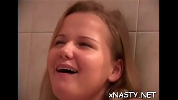 Cheerful karen gets banged hard