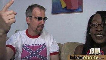 Ebony babe have a hot group fuck 27