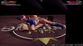 Francine vs marie v nf3d sexfight lesbian competitive intercourse