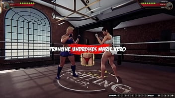 Francine vs marie v nf3d sexfight lesbian competitive intercourse