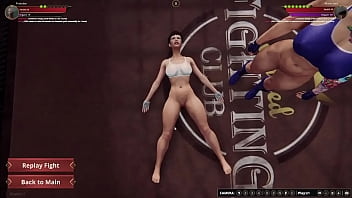 Francine vs marie v nf3d sexfight lesbian competitive intercourse