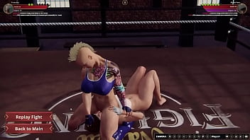 Francine vs marie v nf3d sexfight lesbian competitive intercourse