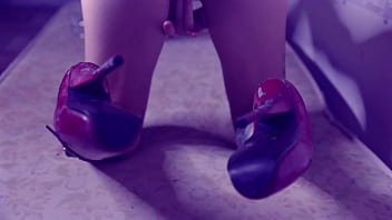 Painful ballet heels make my pussy wet