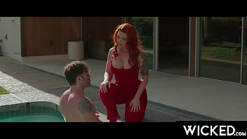 Brunette babe gets fucked hard by huge cock