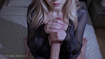 Atkins heaven late night relaxation stepmom's handjob bliss virtual sex pov ai