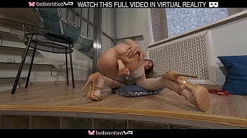 Solo brunette paulina soul with big tits moans and masturbates with sex toy in vr