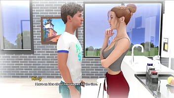 College kings karthik fucking riley in his dream including blowjob and footjob