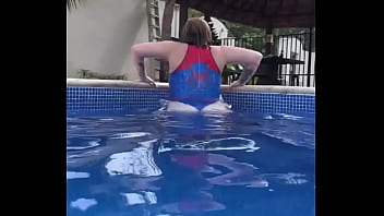 Not all superheroes wear capes some wield strap ons whips and massive titties