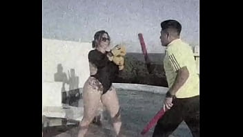 Not all superheroes wear capes some wield strap ons whips and massive titties