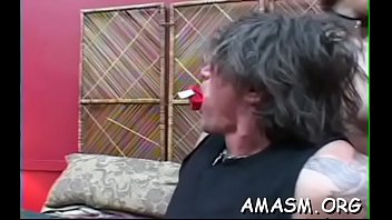 Prodigious floosy fucks lucky buddy