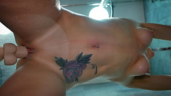 Naughty girl wants to get covered in cum