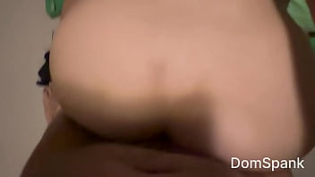 Teen girl tight pussy fucked hard during a quick fuck before she flying out of the country