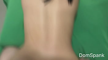 Teen girl tight pussy fucked hard during a quick fuck before she flying out of the country