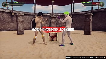 Horie vs joe nf3d mixed kinky combat