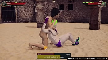 Horie vs joe nf3d mixed kinky combat