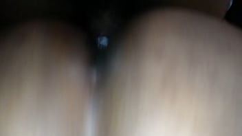 Freak bitch getting a backshot