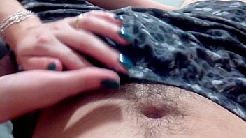 My wife doing a second handjob wonderful cum