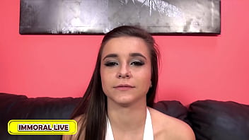 Kharlie stone's immoral casting cumming of age at crazy porno dan's