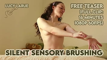 Silent sensory brushing