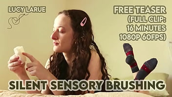 Silent sensory brushing