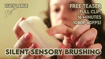 Silent sensory brushing