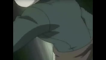 Personagem de naruto batendo uma