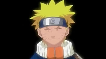 Personagem de naruto batendo uma