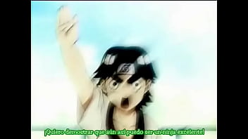 Personagem de naruto batendo uma