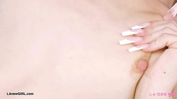 Radiant redhead muse naked close up