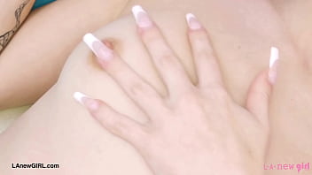 Radiant redhead muse naked close up