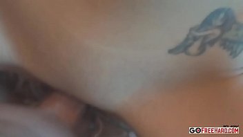 Hd slut crams two toys up her before enjoying some cock