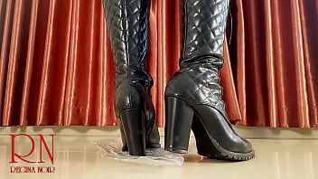 Eggs box all needing to be destroyed by my high boots cam 1