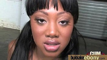 Interracial gangbang with white dicks 11