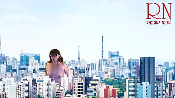 Grow like a tower giant secretary in the office the manager guy is very surprised by her height full video 267